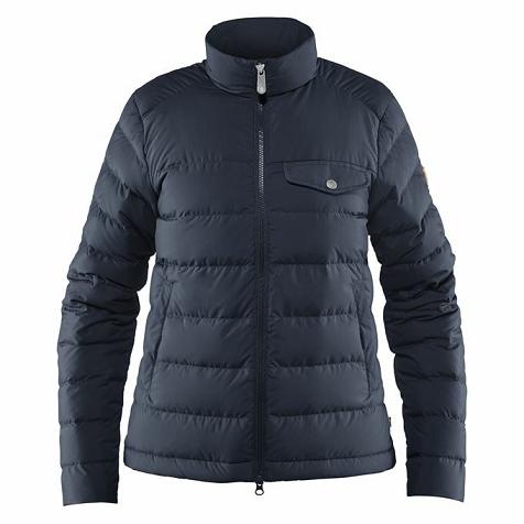 Fjallraven Greenland Pehelykabát Akció - Sötétkék Kabát Sötétkék DQA247509